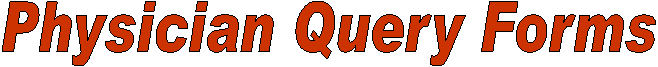 Physician Documentation Query
